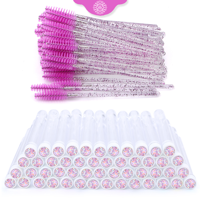 50/100pcs Diamond Eyebrow Brus - Beauty Makeup Vanity บทวิจารณ์และราคา