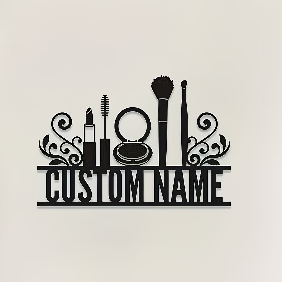 Personalized Metal Wall Decora - Beauty Makeup Names บทวิจารณ์และราคา