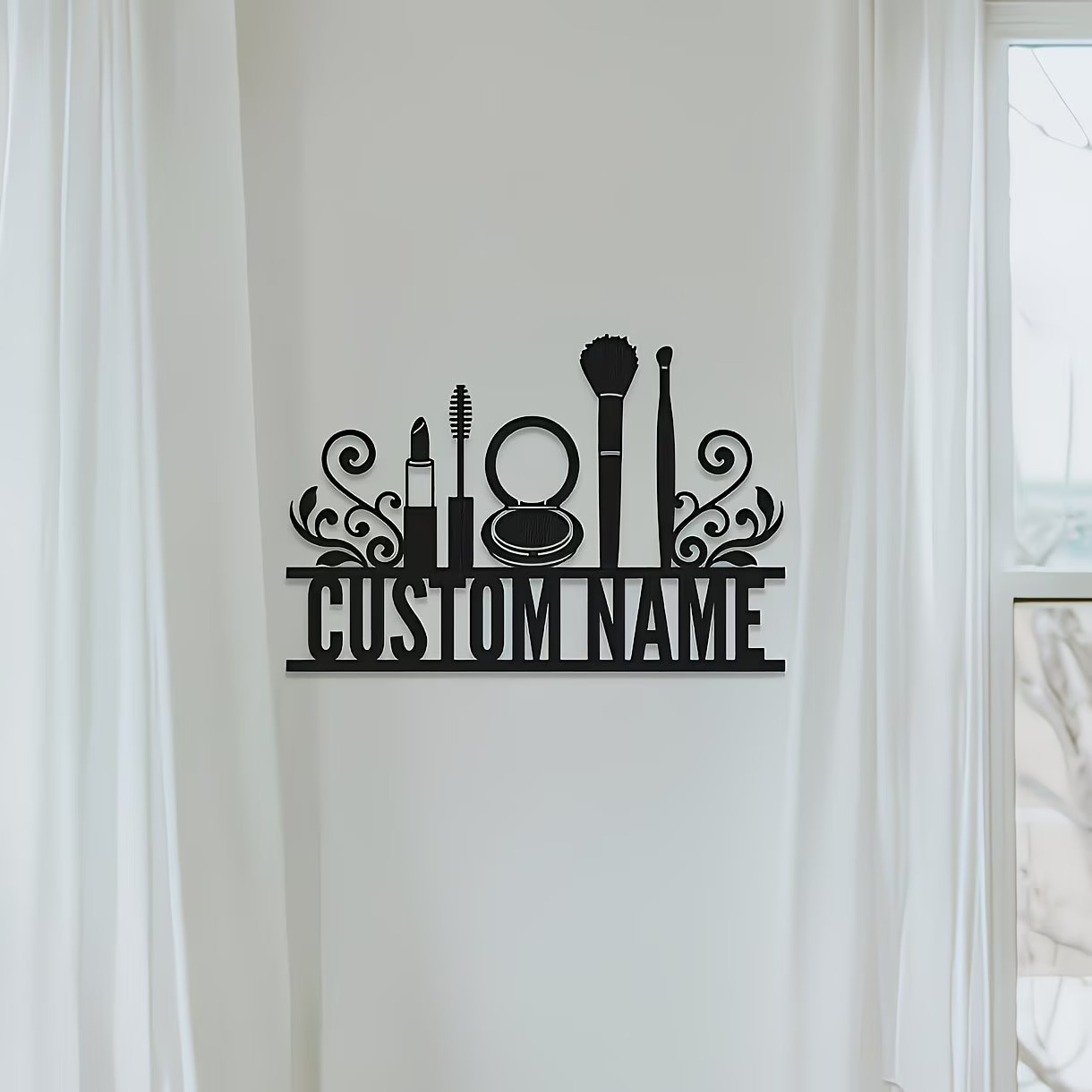Personalized Metal Wall Decora - Beauty Makeup Names บทวิจารณ์และราคา