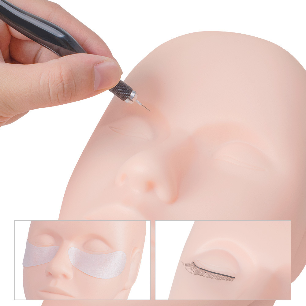 Eyelash Grafting Training Head - Beauty Makeup Training บทวิจารณ์และราคา