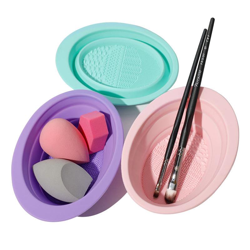 Cleaner Folding Powder Soft Si - Beauty Makeup Vanity บทวิจารณ์และราคา