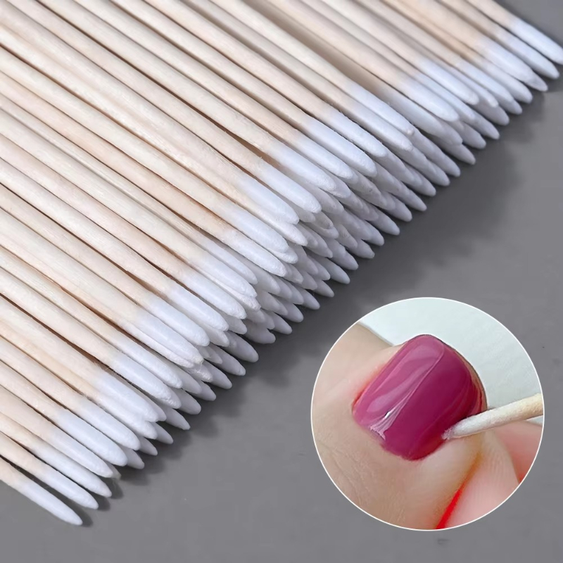 100/200/400/600Pcs Cotton Swab - Beauty Makeup Tips บทวิจารณ์และราคา