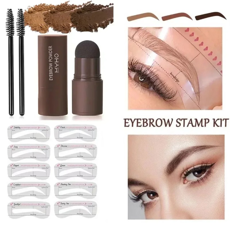 Complete Eyebrow Powder Stamp  - Eyebrow Pomade Pencil บทวิจารณ์และราคา