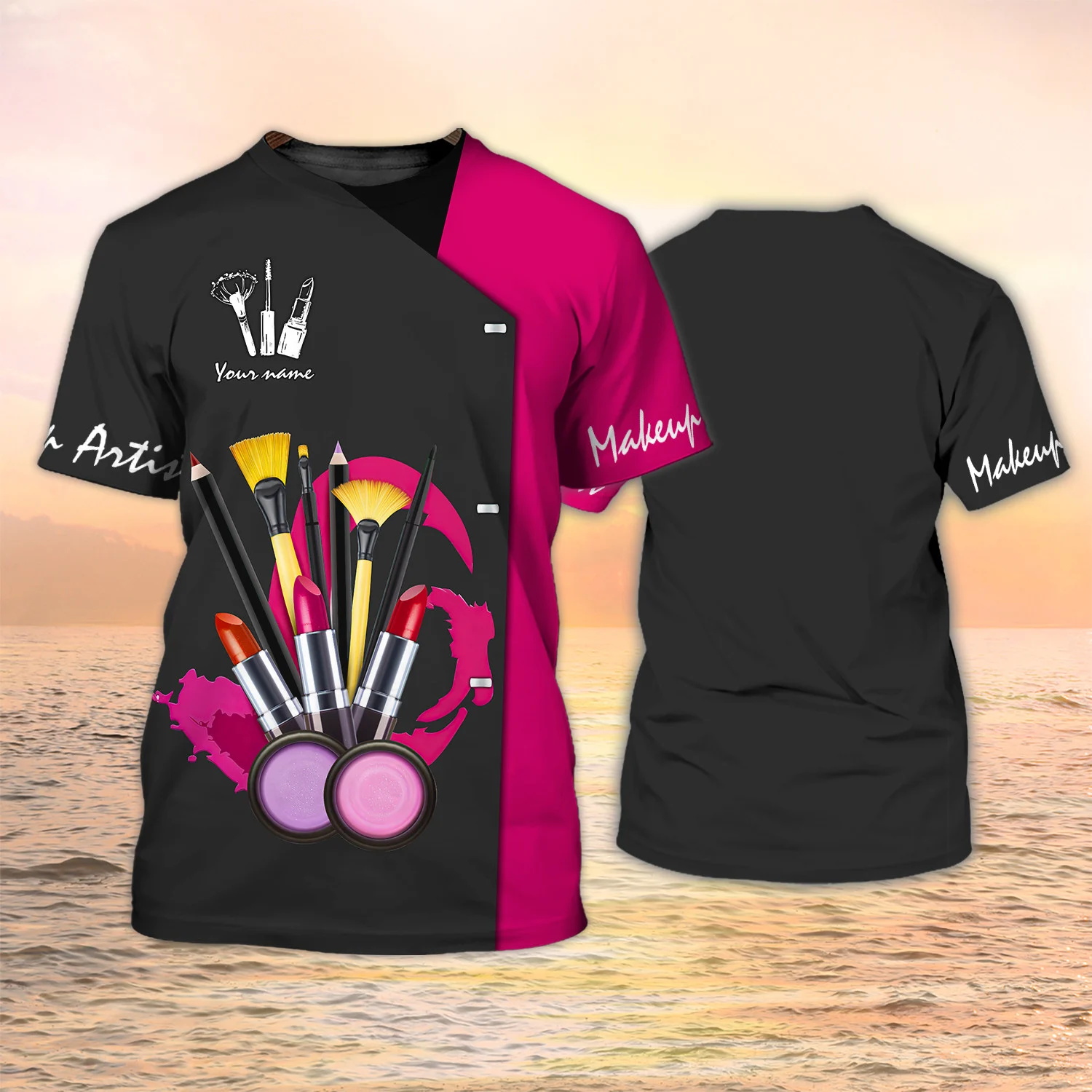 Newest Summer Fashion Men‘s T- - Beauty Makeup Names บทวิจารณ์และราคา