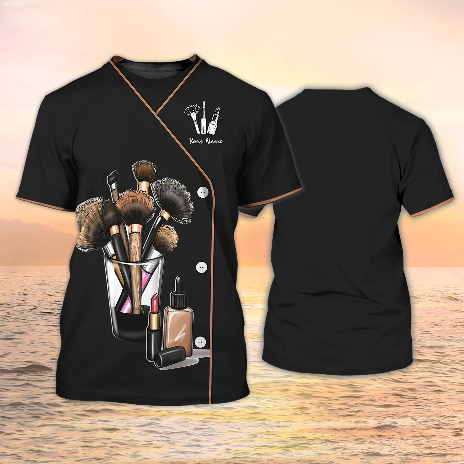 Newest Summer Fashion Men‘s T- - Beauty Makeup Names บทวิจารณ์และราคา
