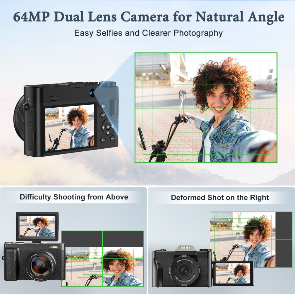 4K 64MP Digital Camera for Pho - Beauty Makeup Camera บทวิจารณ์และราคา