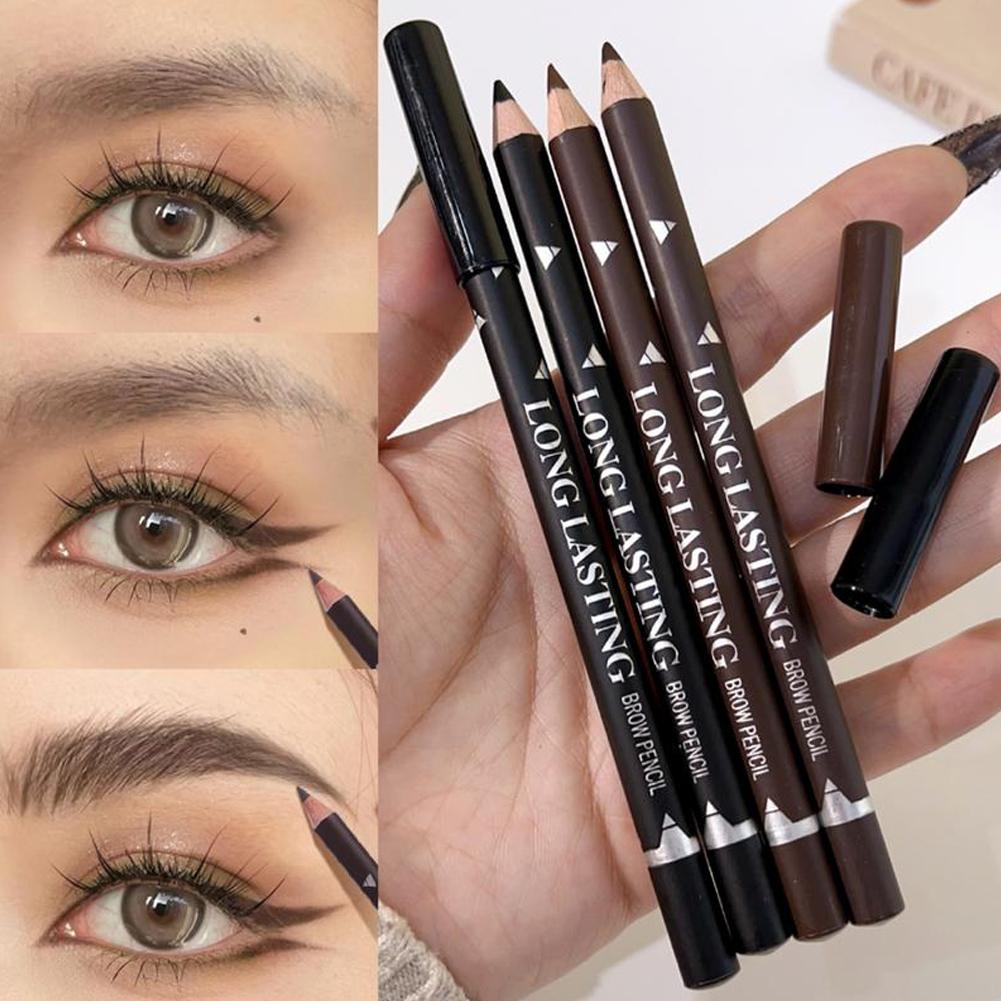 3-Color Long Lasting Black Bro - Eyebrow Pomade Pencil บทวิจารณ์และราคา