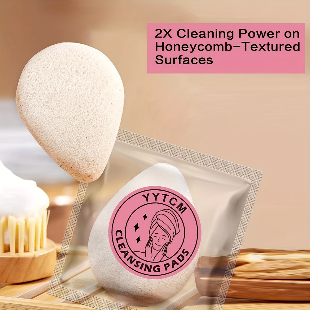Walnut Seed Konjac Face Sponge - Cosmetic Sponge บทวิจารณ์และราคา