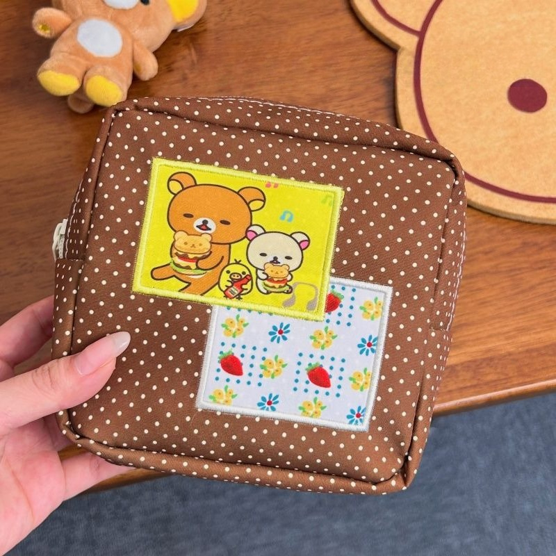 Kawaii Rilakkuma Brown Polka D - Beauty Makeup Vanity บทวิจารณ์และราคา