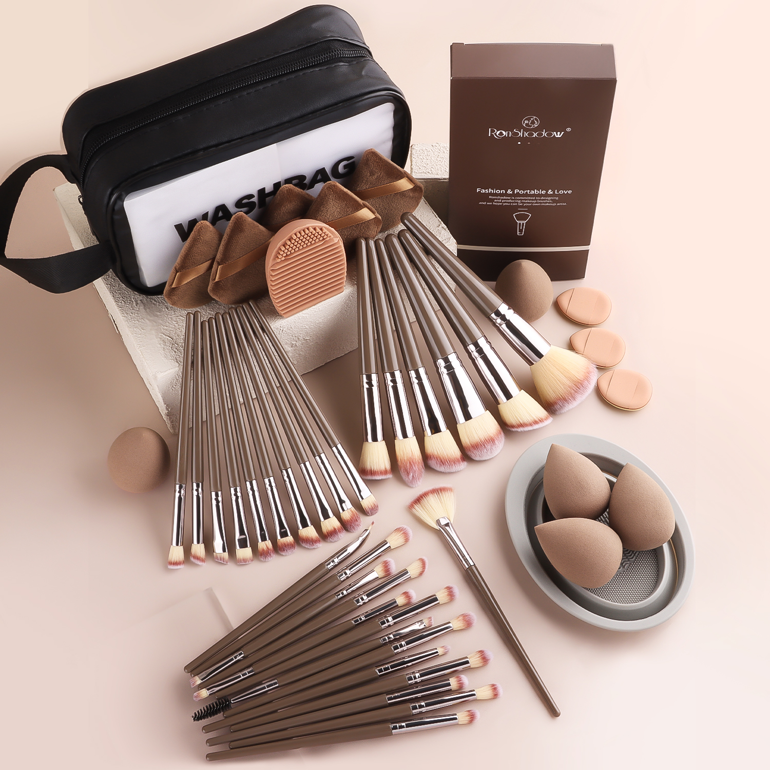 47Pcs Makeup Kit 30Pcs Boxed M - Beauty Makeup Kit Box บทวิจารณ์และราคา
