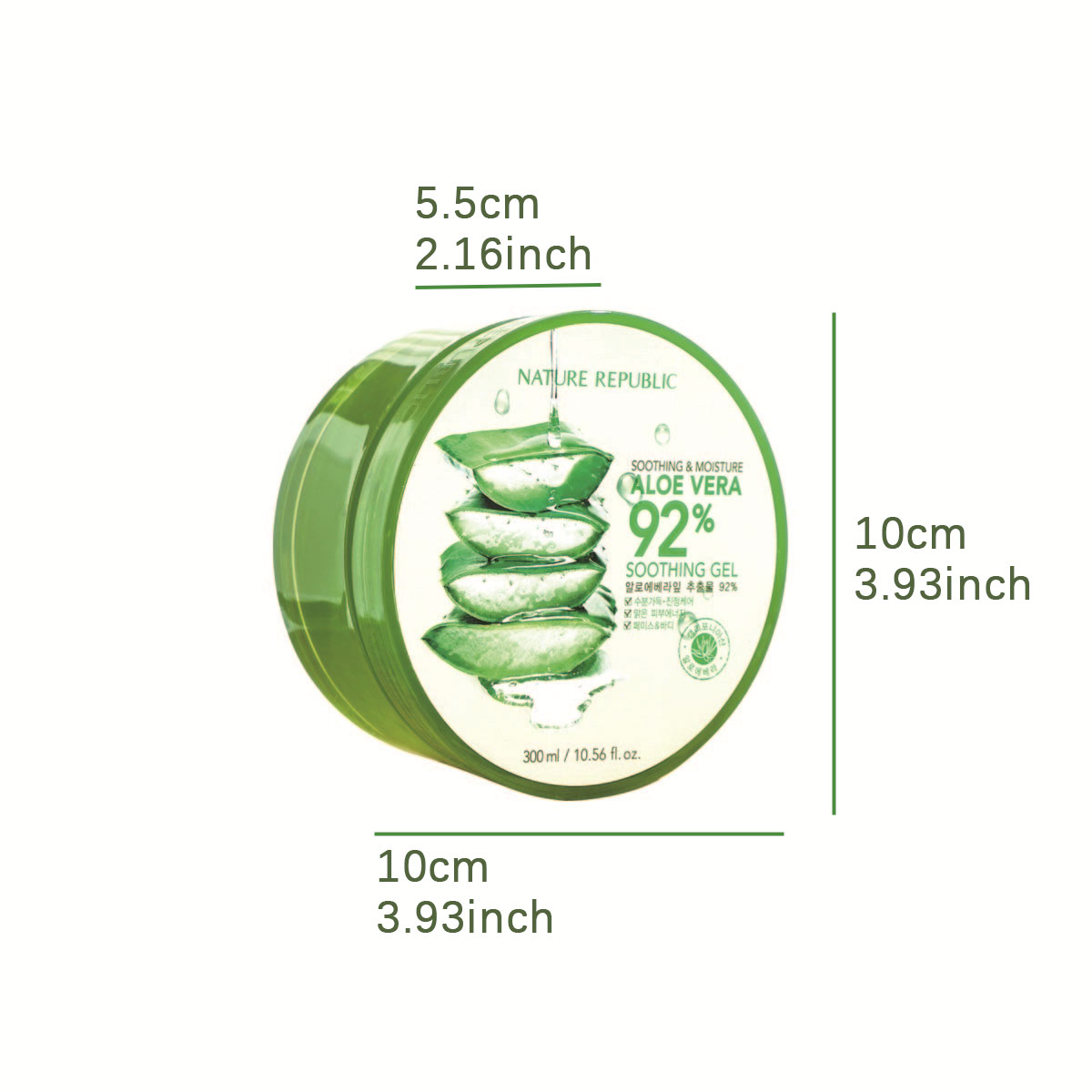 Nature Republic New Soothing M - Beauty Natural Makeup บทวิจารณ์และราคา