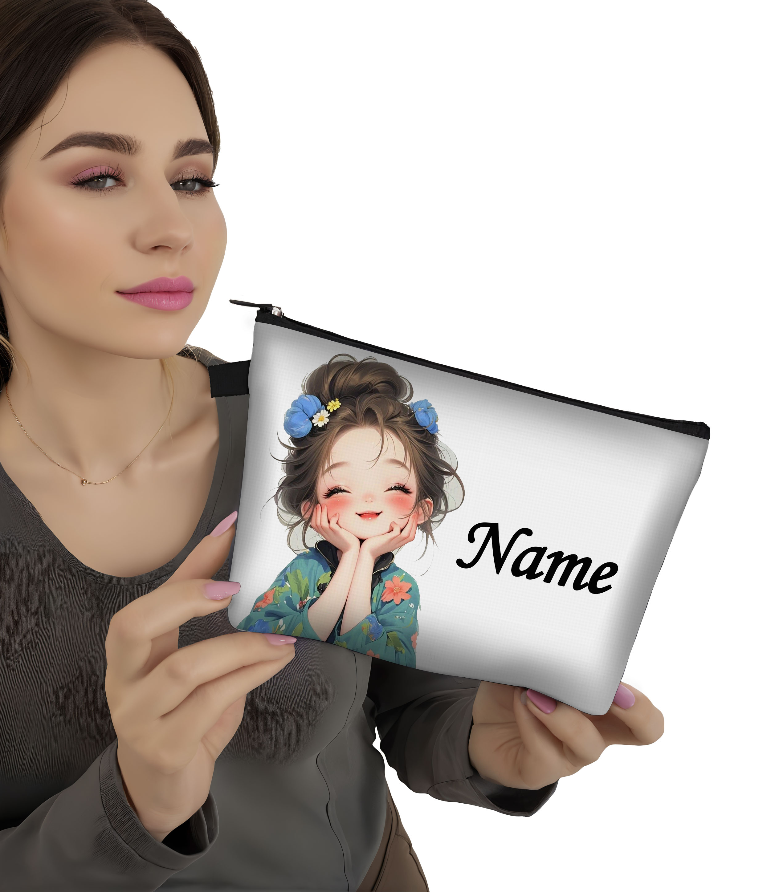 Custom Name Vintage Cute Girl  - Beauty Makeup Names บทวิจารณ์และราคา
