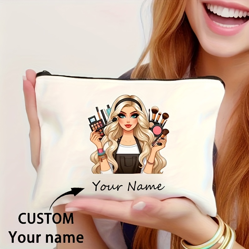 1-3pcs Custom Name Makeup Bag  - Beauty Makeup Names บทวิจารณ์และราคา
