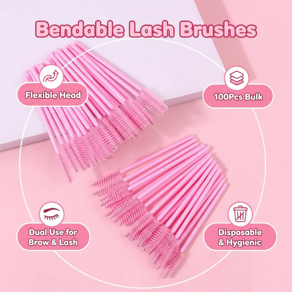 50pcs Disposable Eyelash Brush - Eyelash Extension บทวิจารณ์และราคา