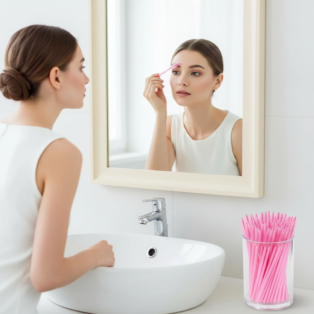 50pcs Disposable Eyelash Brush - Eyelash Extension บทวิจารณ์และราคา