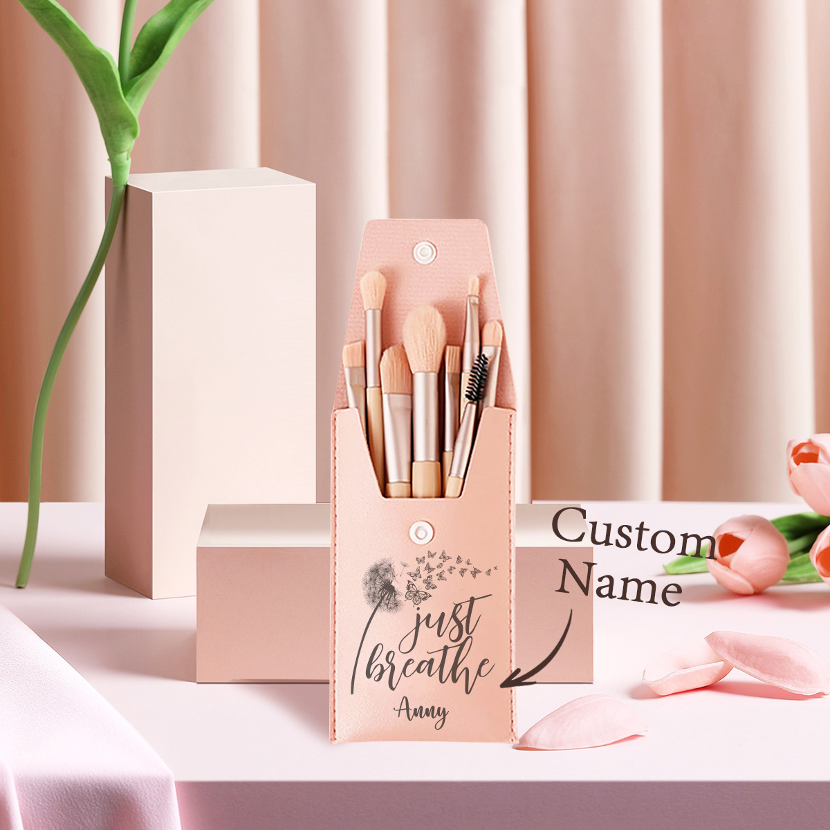 1pc Custom Name Makeup Brush,  - Beauty Makeup Names บทวิจารณ์และราคา