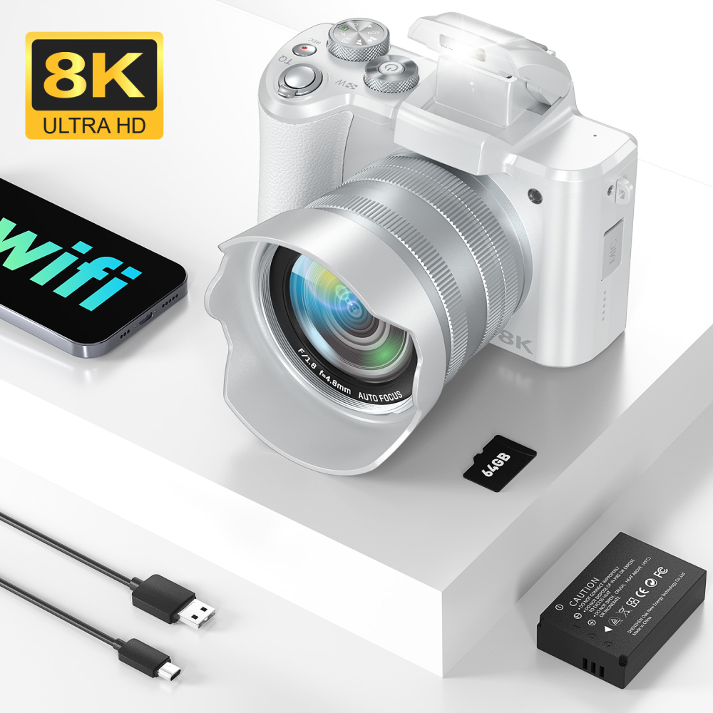 8K Digital Camera for Photogra - Beauty Makeup Camera บทวิจารณ์และราคา