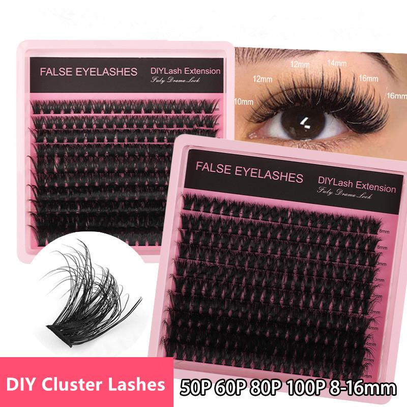 New 10Row 140 Clusters Fluffy  - Eyelash Extension บทวิจารณ์และราคา