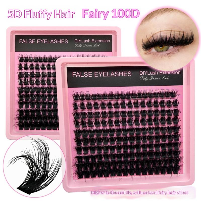 New 10Row 140 Clusters Fluffy  - Eyelash Extension บทวิจารณ์และราคา