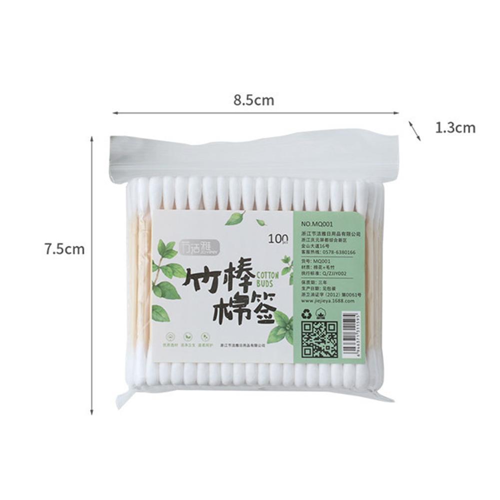 10/100pcs Disposable Cotton Sw - Beauty With Makeup บทวิจารณ์และราคา
