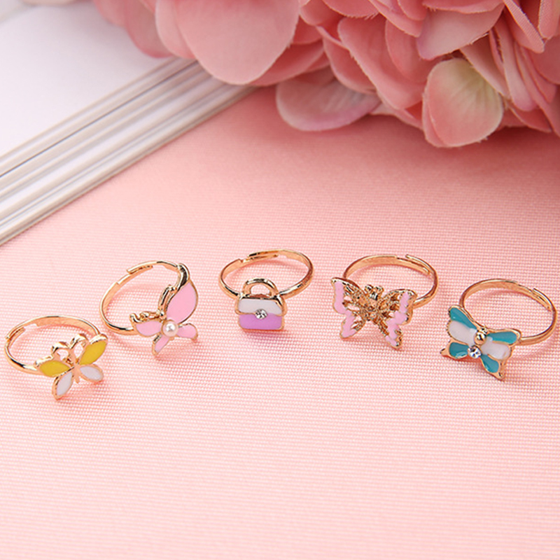 10/20 pcs Children Cute Ring A - Beauty Makeup Girl บทวิจารณ์และราคา