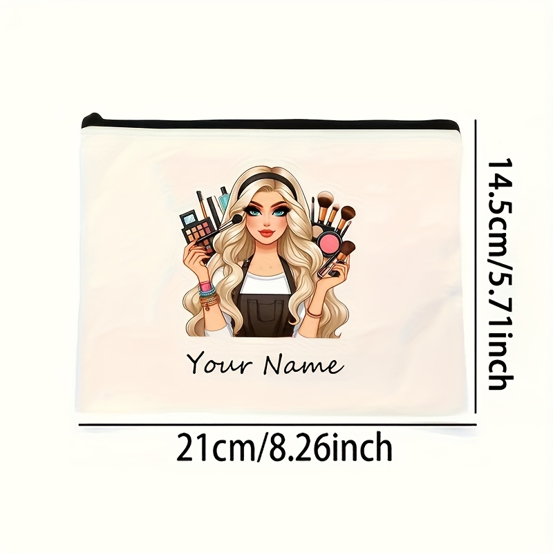 Custom Name Makeup Bag - Profe - Beauty Makeup Names บทวิจารณ์และราคา