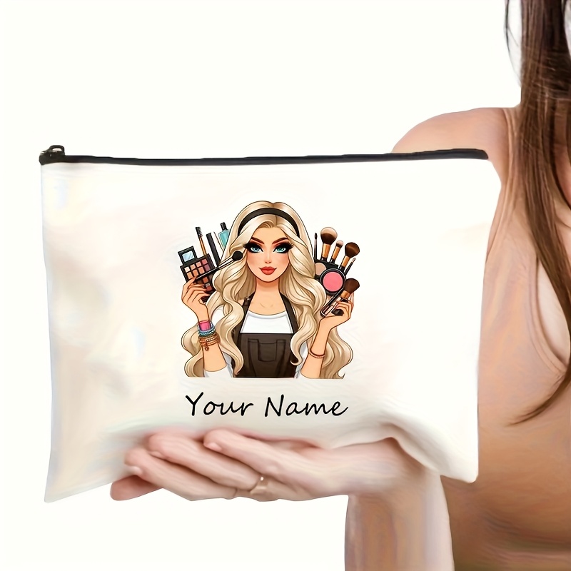 Custom Name Makeup Bag - Profe - Beauty Makeup Names บทวิจารณ์และราคา
