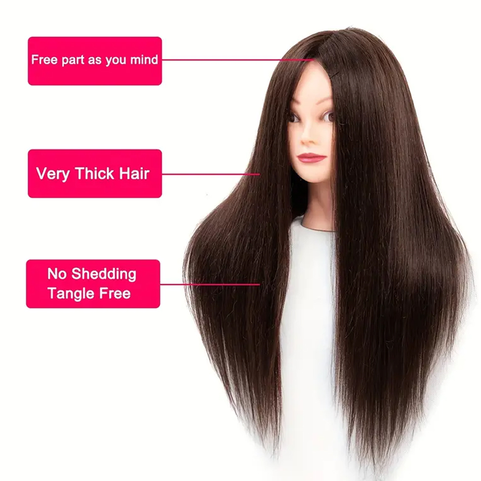 Realistic Mannequin Head With  - Beauty Makeup Training บทวิจารณ์และราคา