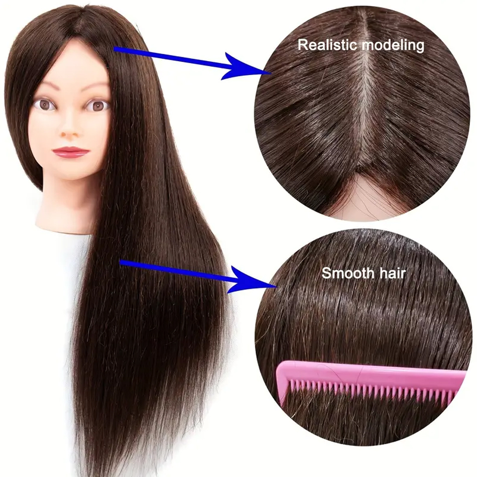 Realistic Mannequin Head With  - Beauty Makeup Training บทวิจารณ์และราคา