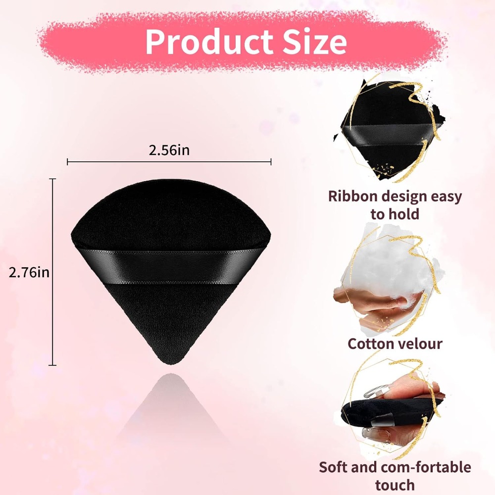 150 Pcs Powder Puff Face Soft  - Cosmetic Sponge บทวิจารณ์และราคา