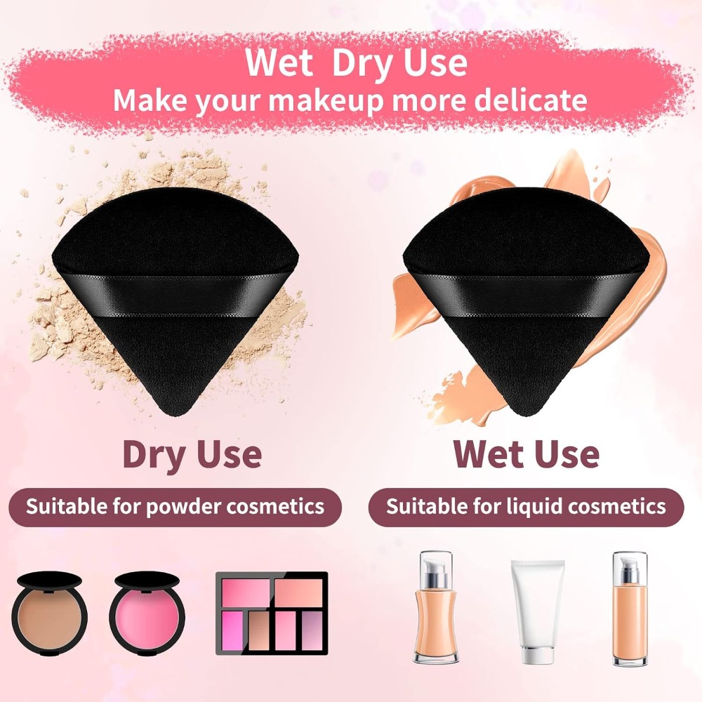 150 Pcs Powder Puff Face Soft  - Cosmetic Sponge บทวิจารณ์และราคา
