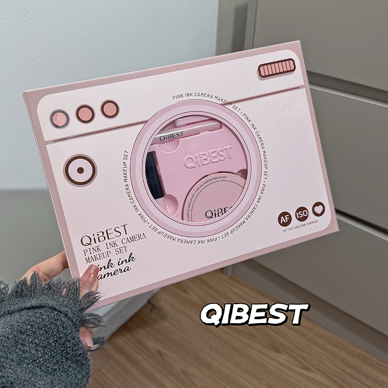 QIBEST Pink Camera Makeup Set  - Beauty Makeup Camera บทวิจารณ์และราคา