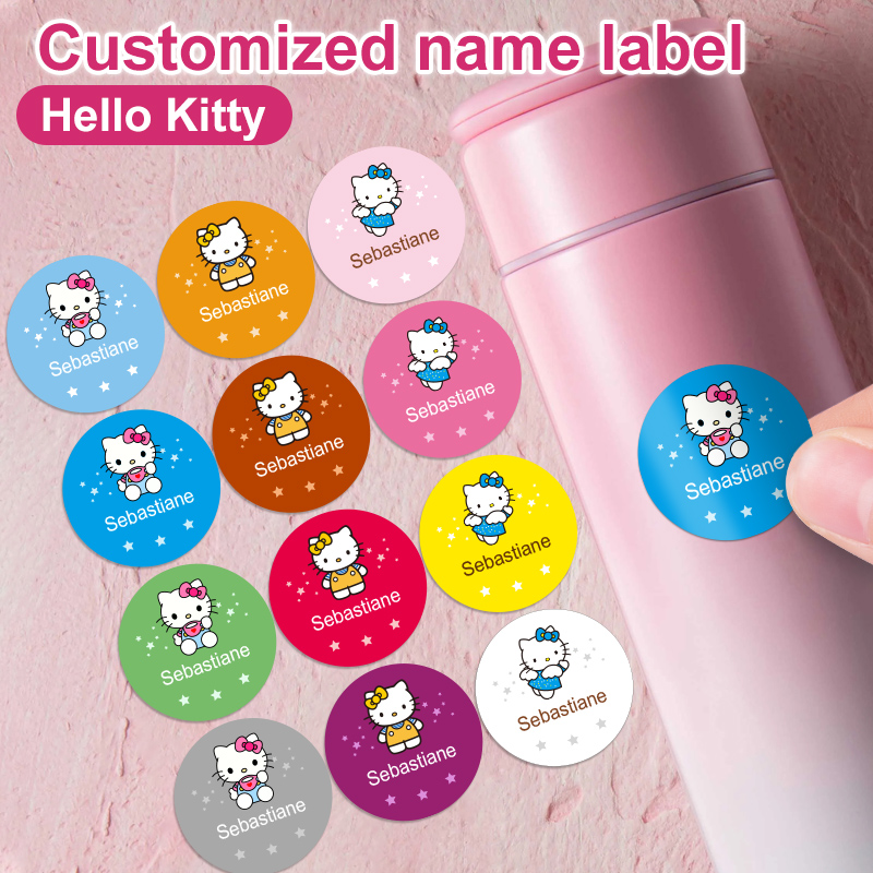 Custom Hello Kitty Name Sticke - Beauty Makeup Names บทวิจารณ์และราคา