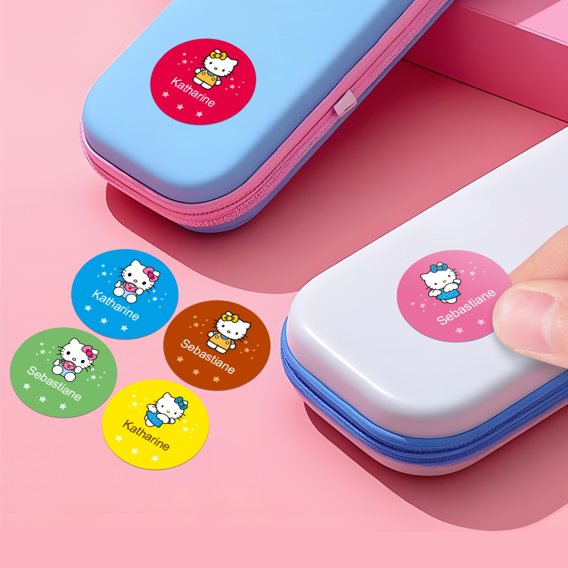Custom Hello Kitty Name Sticke - Beauty Makeup Names บทวิจารณ์และราคา