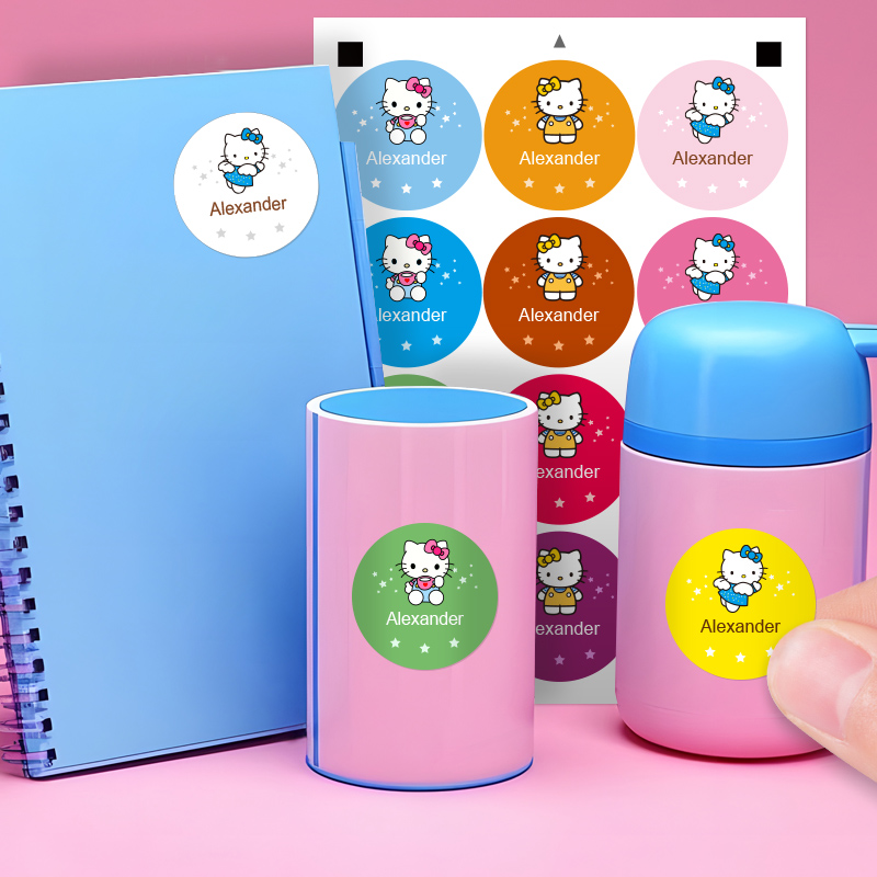Custom Hello Kitty Name Sticke - Beauty Makeup Names บทวิจารณ์และราคา