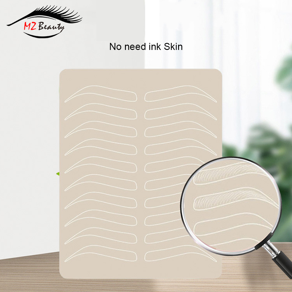 No-Ink Latex Eyebrow Practice  - Beauty Makeup Training บทวิจารณ์และราคา