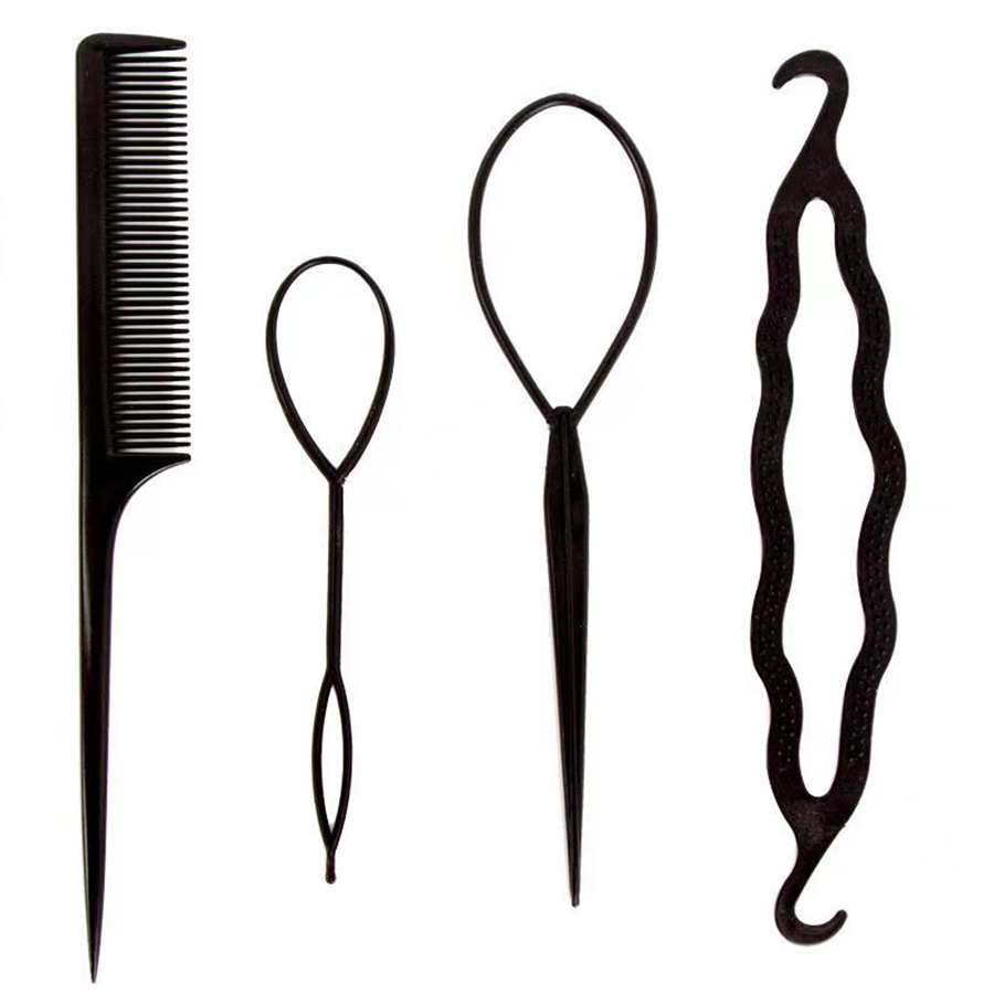 Elegant 4pcs Hair Braiding Too - Beauty Makeup Wholesale บทวิจารณ์และราคา