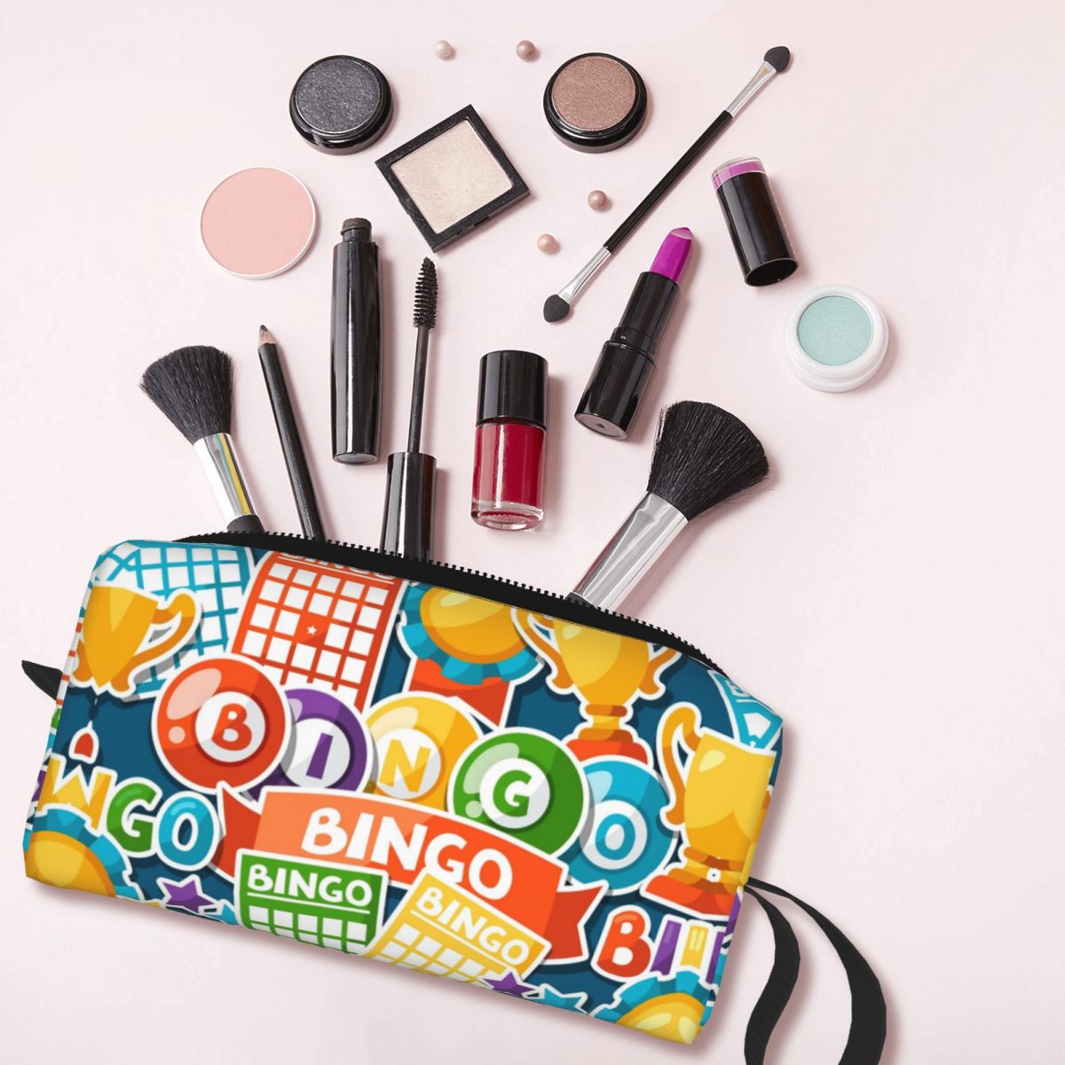 Custom Travel Bingo Paper Game - Beauty Makeup Kit Box บทวิจารณ์และราคา