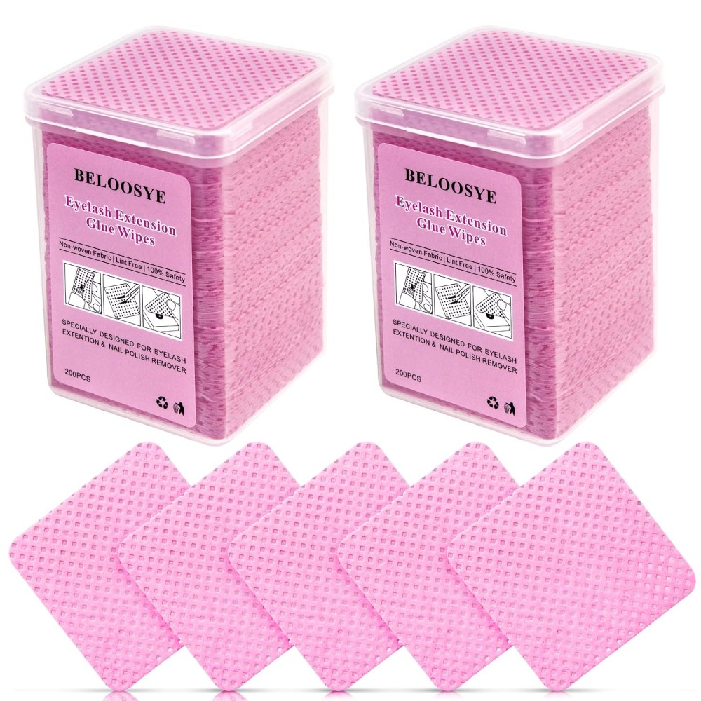 400 Pieces Lint Free Nail Poli - Eyelash Extension บทวิจารณ์และราคา