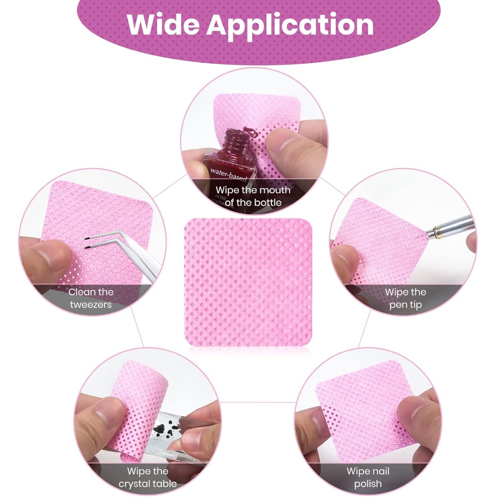 400 Pieces Lint Free Nail Poli - Eyelash Extension บทวิจารณ์และราคา