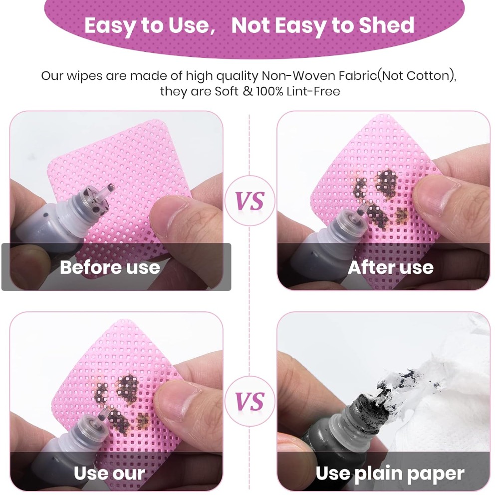 400 Pieces Lint Free Nail Poli - Eyelash Extension บทวิจารณ์และราคา
