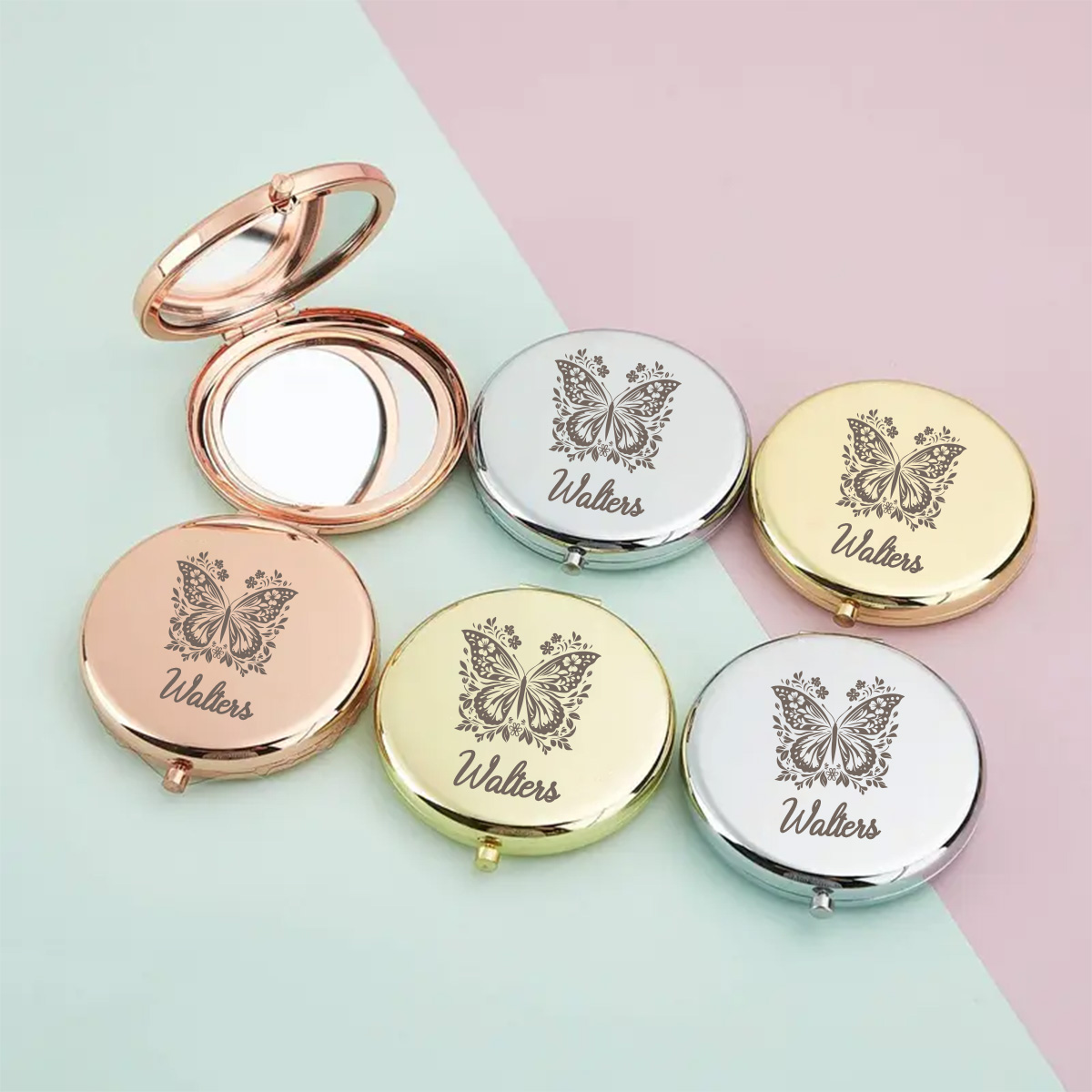 1pc Creative Beautiful butterf - Beauty Makeup Names บทวิจารณ์และราคา
