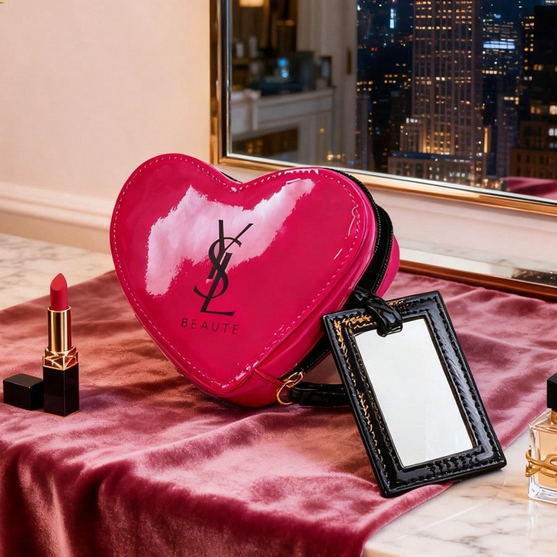 YSL Blush Pink Heart Shaped Co - Ysl Beauty Makeup บทวิจารณ์และราคา