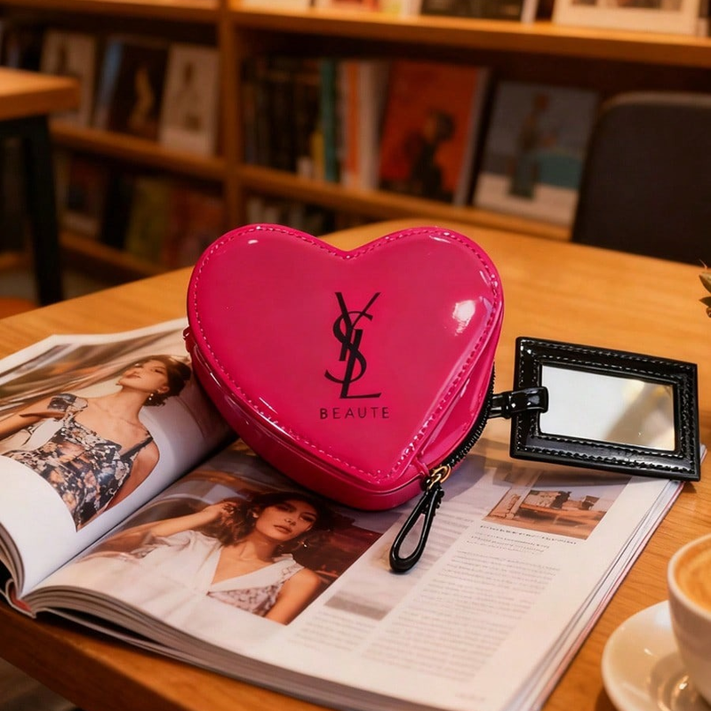 YSL Blush Pink Heart Shaped Co - Ysl Beauty Makeup บทวิจารณ์และราคา