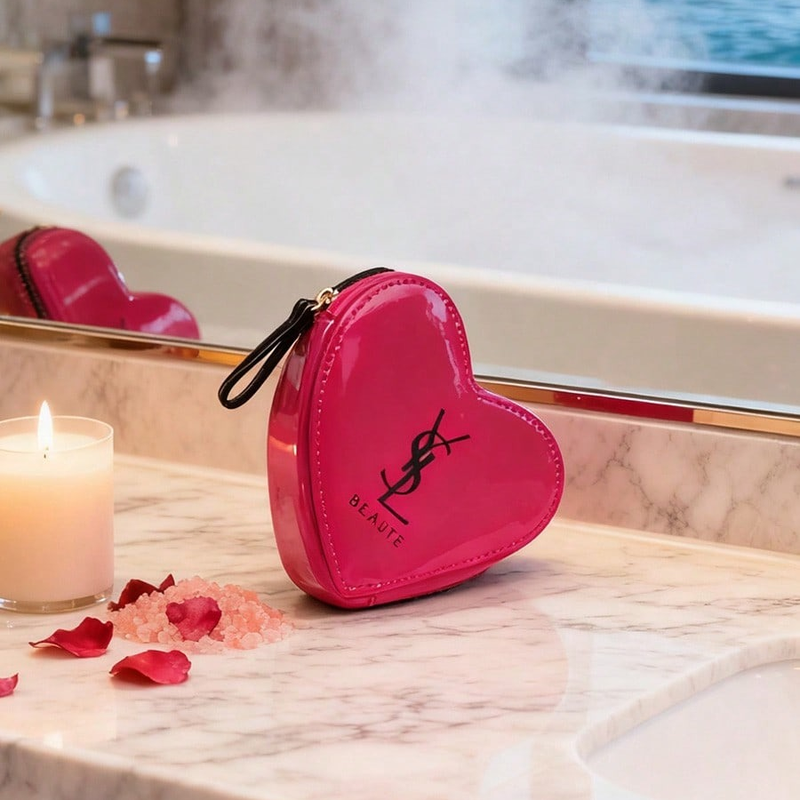 YSL Blush Pink Heart Shaped Co - Ysl Beauty Makeup บทวิจารณ์และราคา