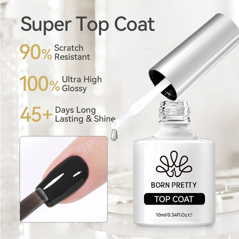 BORN PRETTY Super Top Coat and - Nail Dehydrator Primer บทวิจารณ์และราคา