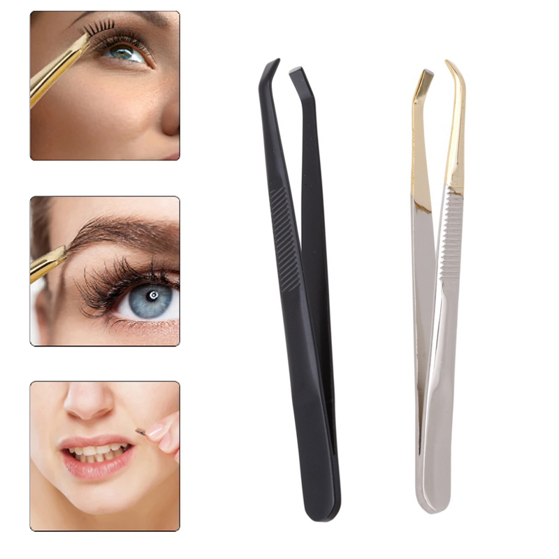 1PCS Eyebrow Tweezers Facial H - Beauty Makeup Tips บทวิจารณ์และราคา