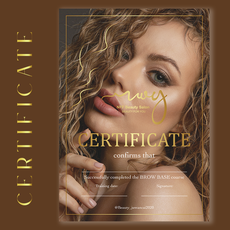 Custom Training Certificates H - Beauty Makeup Certificate บทวิจารณ์และราคา