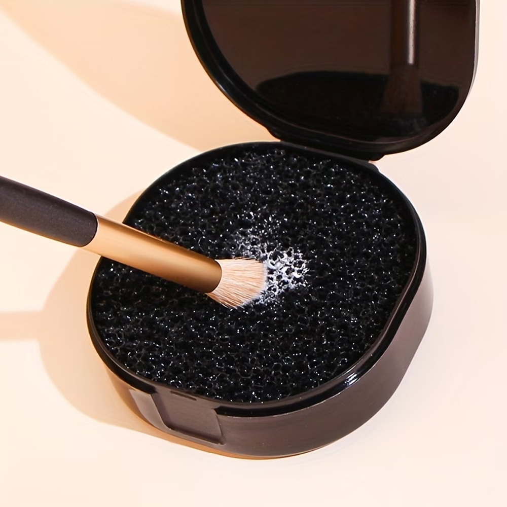 Makeup Brush Cleaning Box, Spo - Cosmetic Sponge บทวิจารณ์และราคา