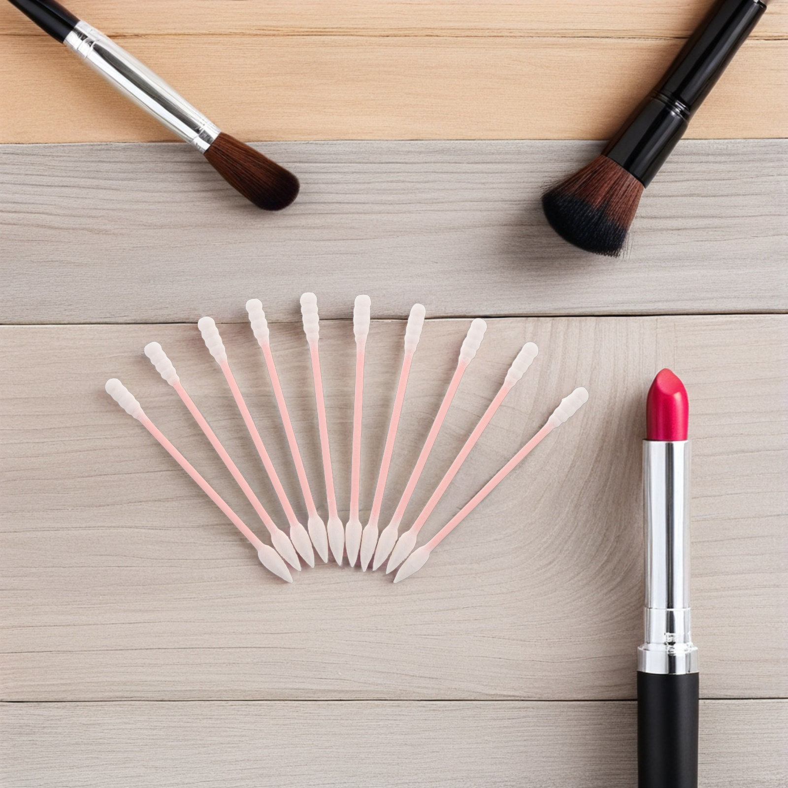 500Pcs Makeup Cotton Swabs Dis - Beauty Makeup Tips บทวิจารณ์และราคา